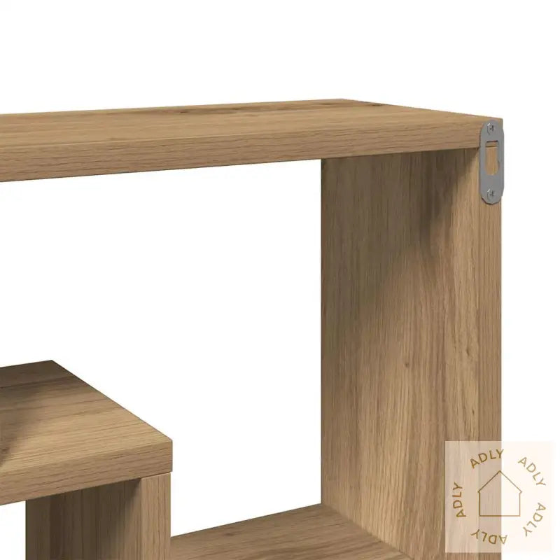 Vegghylle Artisan Eik 85X16X52,5 Cm Konstruert Tre