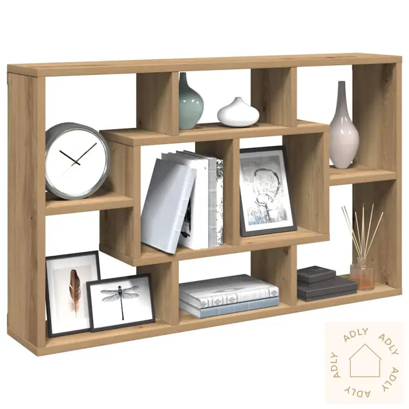 Vegghylle Artisan Eik 85X16X52,5 Cm Konstruert Tre