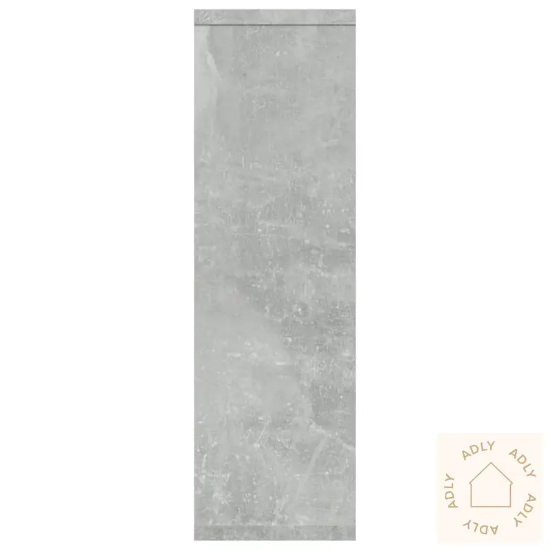 Vegghylle Betonggrå 85X16X52,5 Cm Konstruert Tre