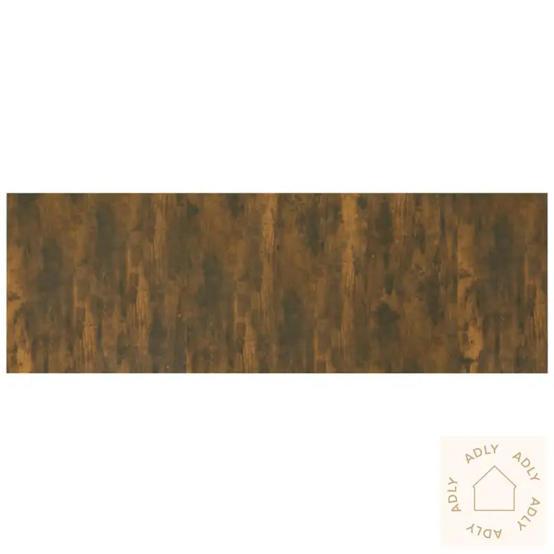 Veggmontert Sengegavl Røkt Eik 240X1,5X80 Cm Konstruert Tre