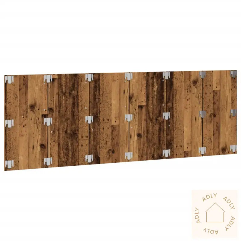 Veggmontert Hodegavl Gammelt Tre 240X1,5X80 Cm Konstruert Tre