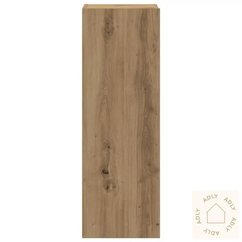 Vegghengte Tv-Benker 3 Stk Artisan Eik Konstruert Tre