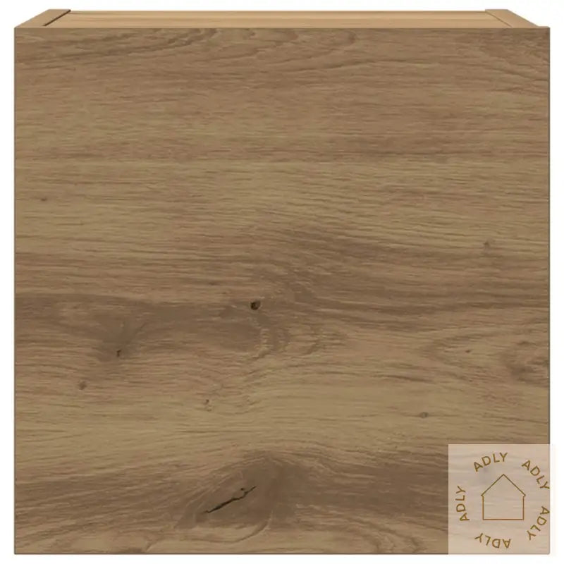 Vegghengte Tv-Benker 3 Stk Artisan Eik Konstruert Tre