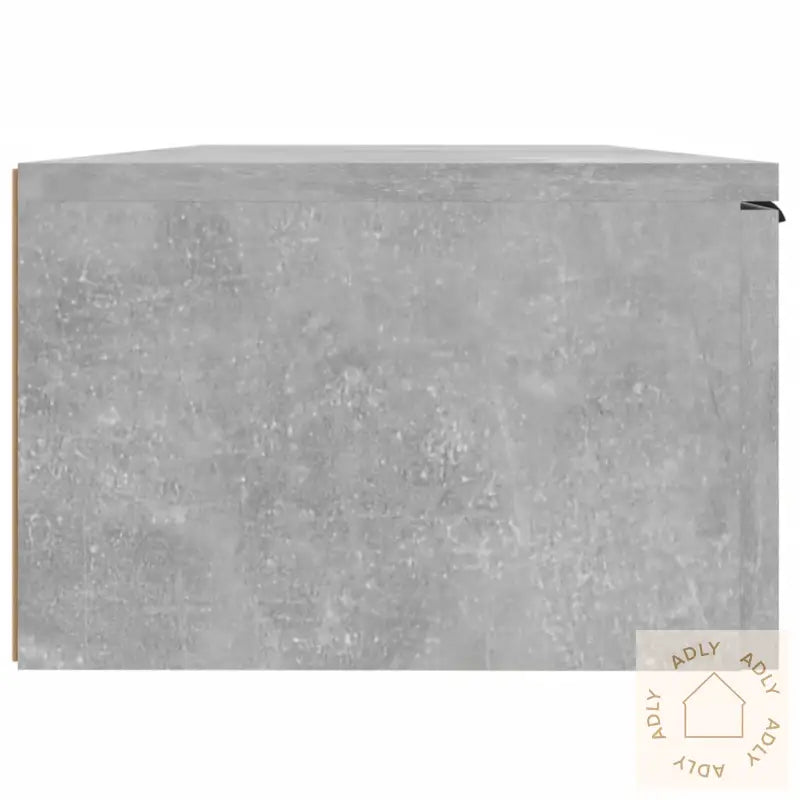 Veggskap Betonggrå 68X30X20 Cm Konstruert Tre