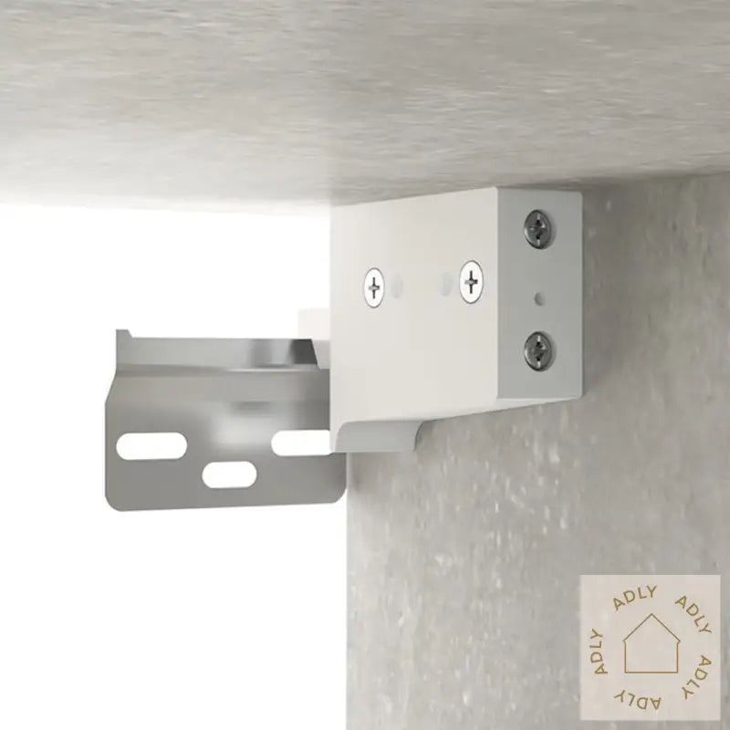 Veggskap Betonggrå 68X30X20 Cm Konstruert Tre