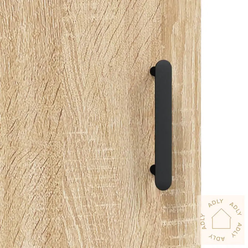 Veggskap 2 Stk Sonoma Eik 69,5X34X90 Cm
