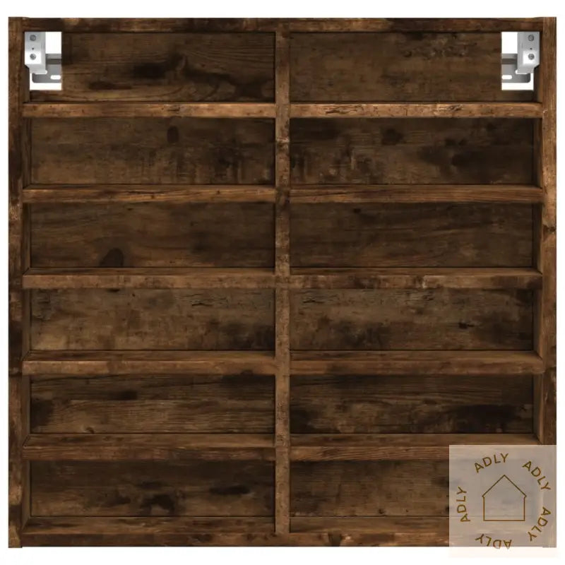 Hyller Røkt Eik 60X8,5X58 Cm Konstruert Tre