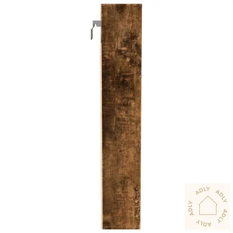Hyller Røkt Eik 100X8,5X50 Cm Konstruert Tre