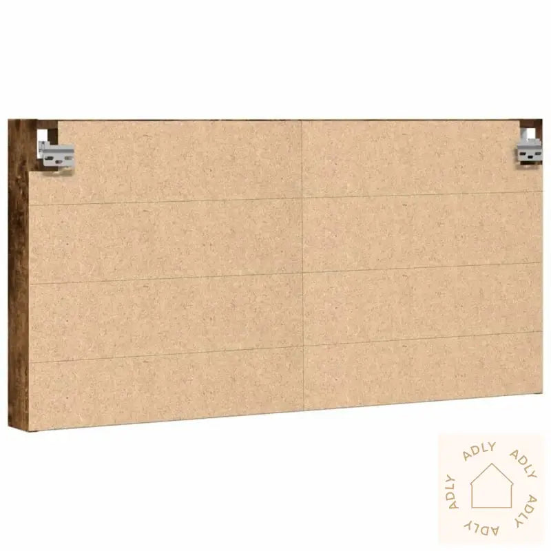 Hyller Røkt Eik 100X8,5X50 Cm Konstruert Tre