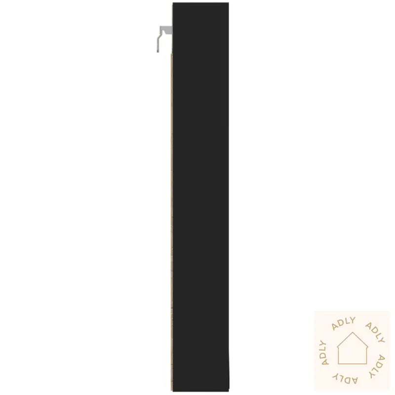 Hyller Svart 100X8,5X58 Cm Konstruert Tre