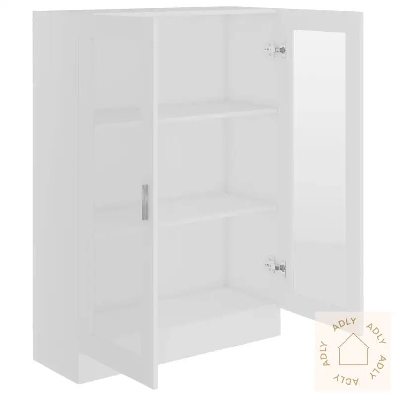 Vitrine Hvit 82,5X30,5X115 Cm Konstruert Tre