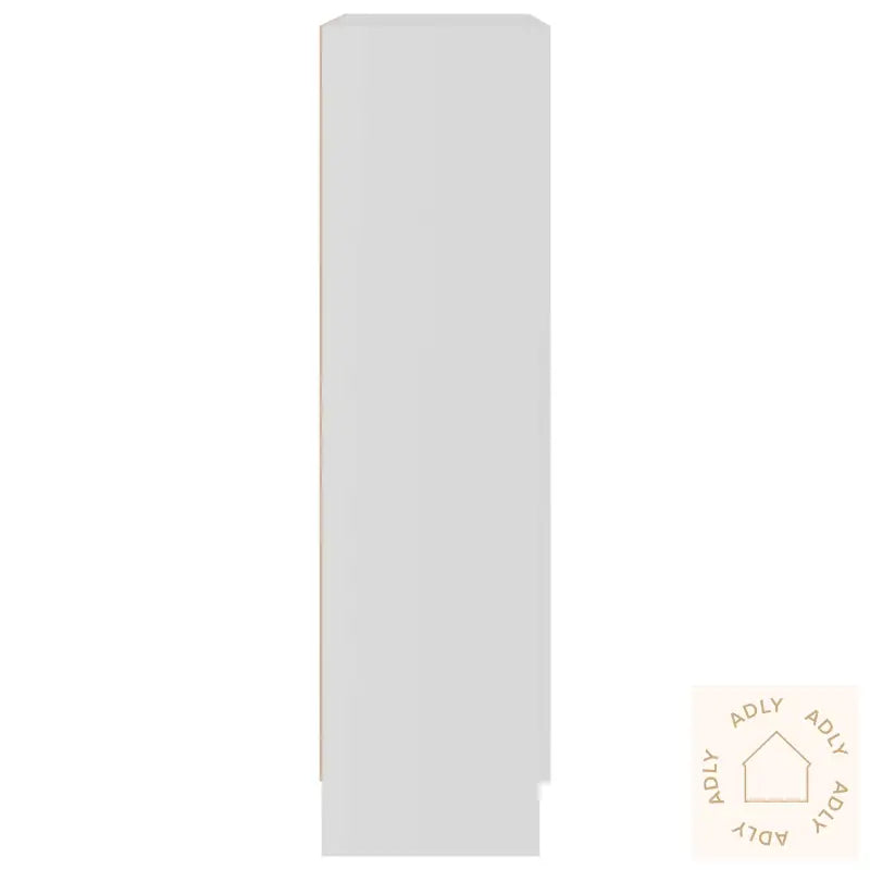 Vitrine Hvit 82,5X30,5X115 Cm Konstruert Tre