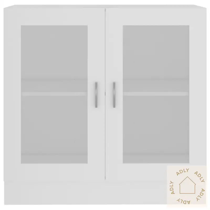 Vitrine Hvit 82,5X30,5X80 Cm Konstruert Tre