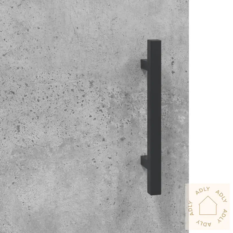 Veggskap 2 Stk Betonggrå 69,5X34X90 Cm