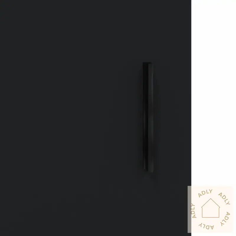 Veggskap 2 Stk Svart 69,5X34X90 Cm