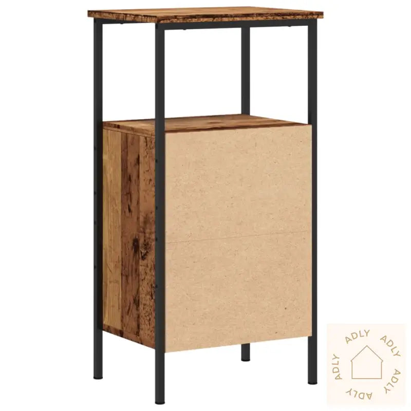 Nattbord 2 Stk Gammelt Tre 41X31X80 Cm Konstruert Tre
