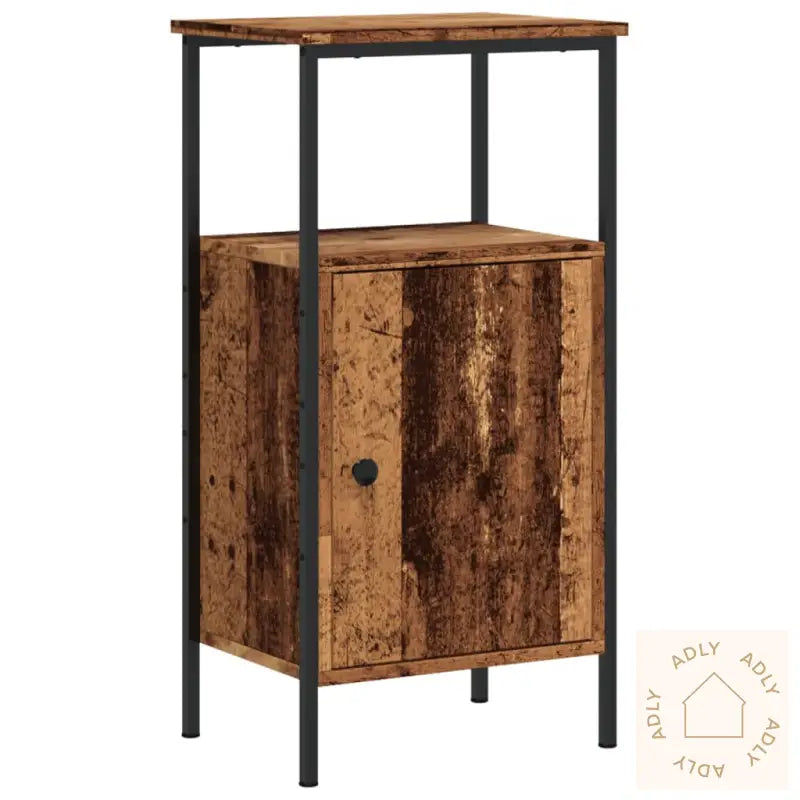 Nattbord 2 Stk Gammelt Tre 41X31X80 Cm Konstruert Tre