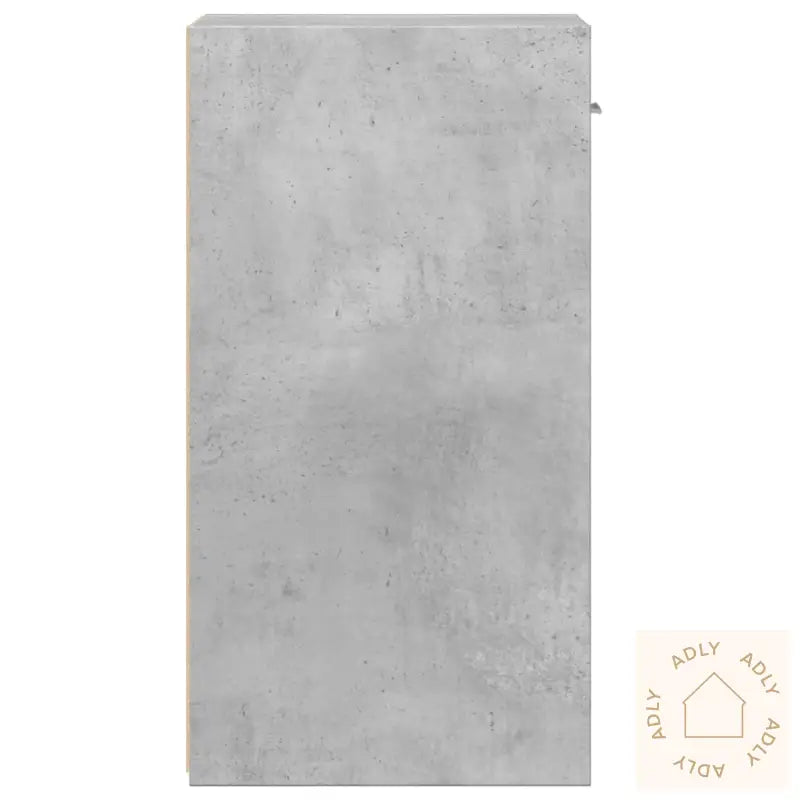 Nattbord 2 Stk Betonggrå 35X34X65 Cm Konstruert Tre