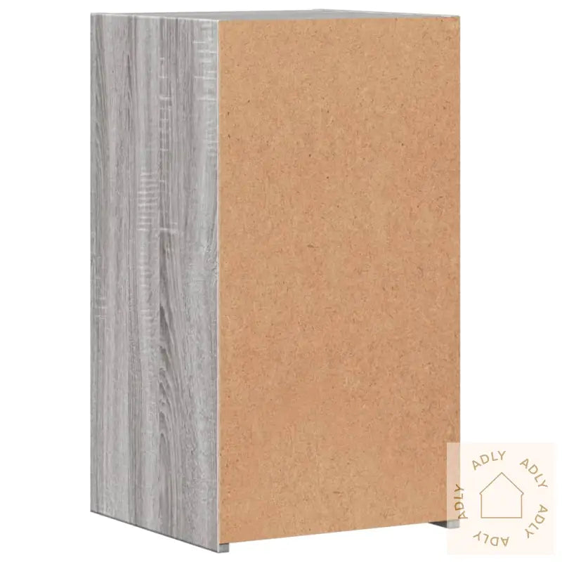 Nattbord 2 Stk Grå Sonoma 35X34X65 Cm Konstruert Tre