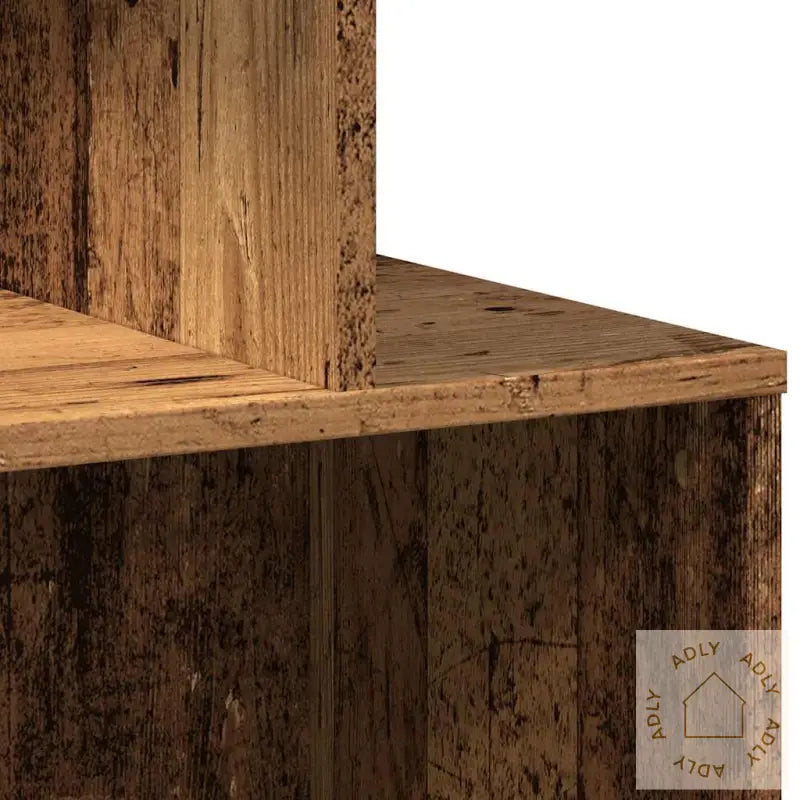 Nattbord 2 Stk Gammelt Tre 35X35X55 Cm Konstruert Tre