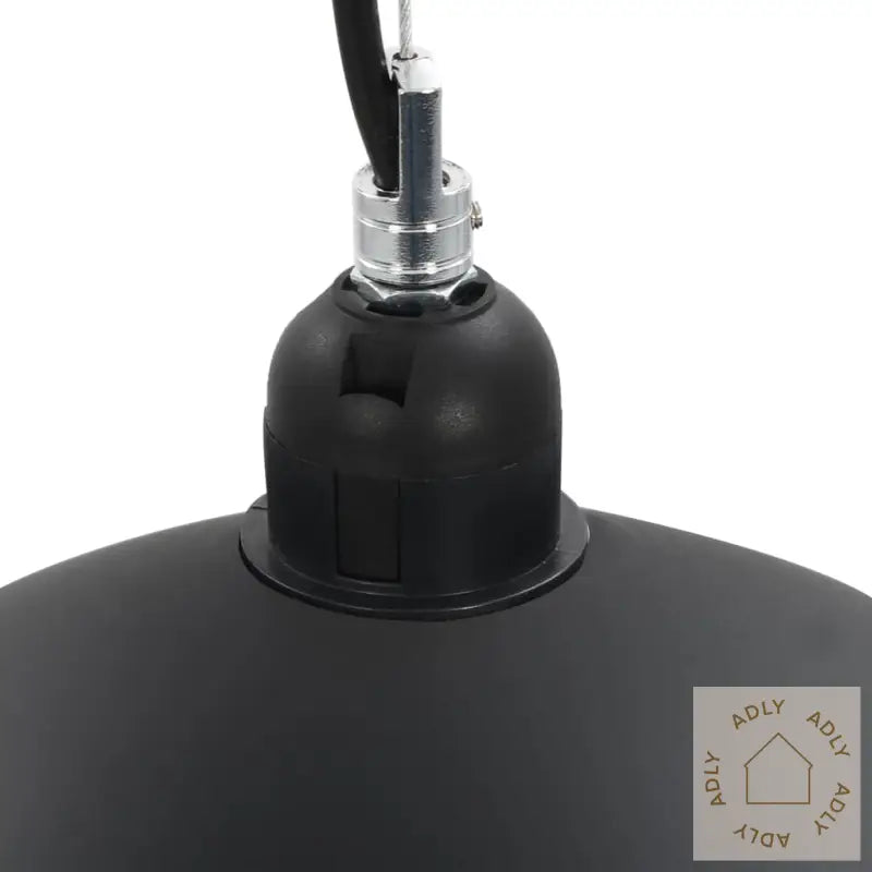 Taklamper 2 Stk Svart Og Gull Halvkuleformet 40 Cm E27