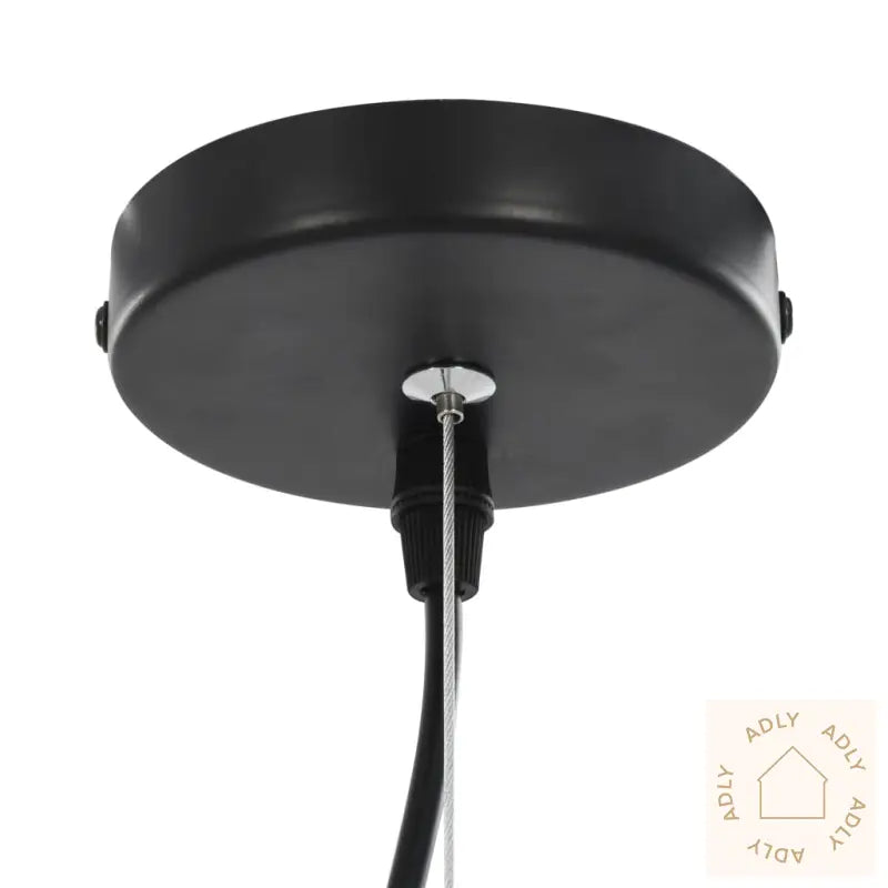 Taklamper 2 Stk Svart Og Gull Halvkuleformet 40 Cm E27