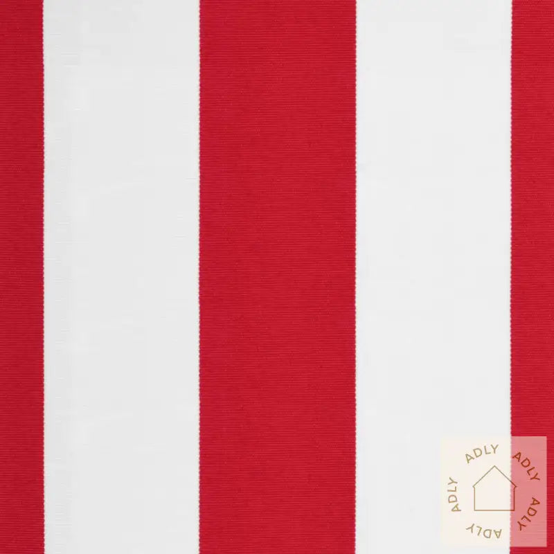 Erstatningsduk For Markise Rød Og Hvit Stripe 5X3 M