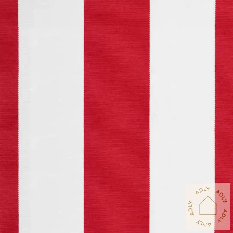 Erstatningsduk For Markise Rød Og Hvit Stripe 4X3 M