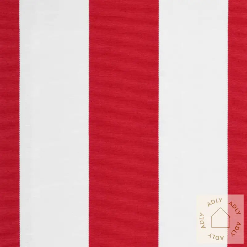 Erstatningsduk For Markise Rød Og Hvit Stripe 4,5X3 M