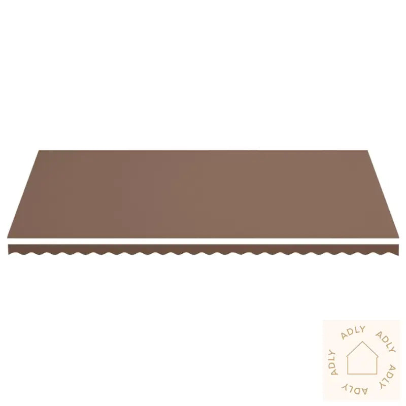 Erstatningsduk For Markise Brun 6X3,5 M