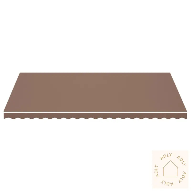 Erstatningsduk For Markise Brun 5X3 M