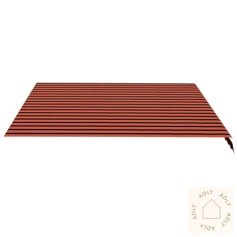 Erstatningsduk For Markise Oransje Og Brun 4,5X3,5 M
