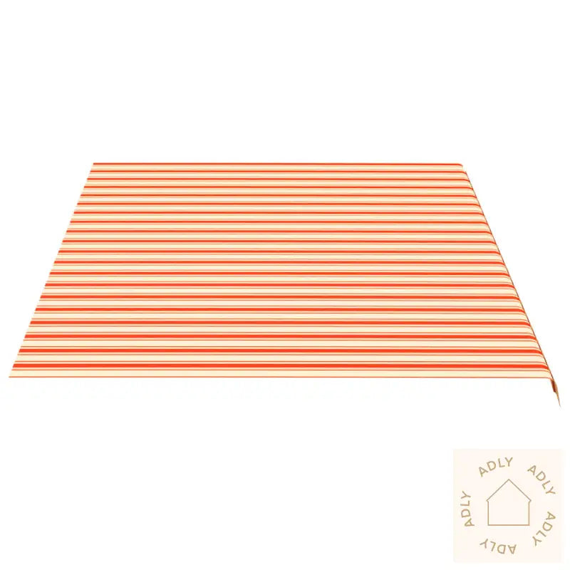 Erstatningsduk For Markise Gul Og Oransje 5X3,5 M