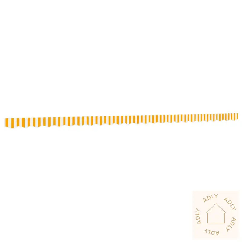 Erstatningsstoff For Markisekappe Gul Og Hvit Stripe 6 M