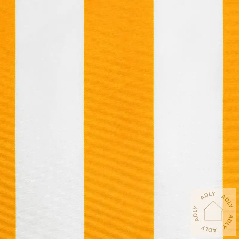Erstatningsstoff For Markisekappe Gul Og Hvit Stripe 6 M