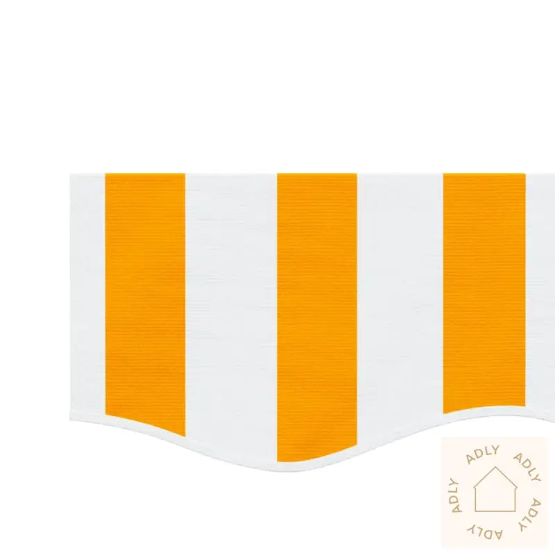 Erstatningsstoff For Markisekappe Gul Og Hvit Stripe 6 M