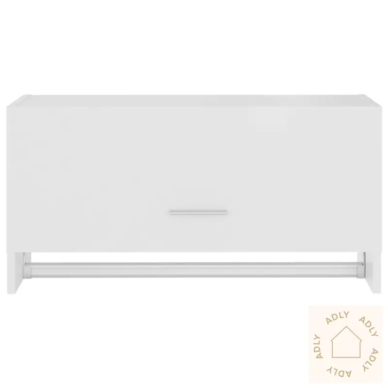 Garderobe Hvit 70X32,5X35 Cm Konstruert Tre