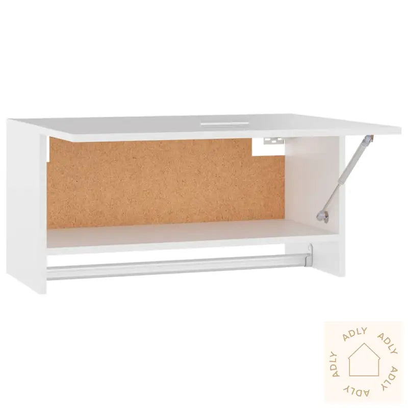 Garderobe Hvit 70X32,5X35 Cm Konstruert Tre