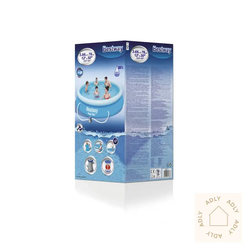 Bestway Bassengsett Fast Set 366X76 Cm 57274