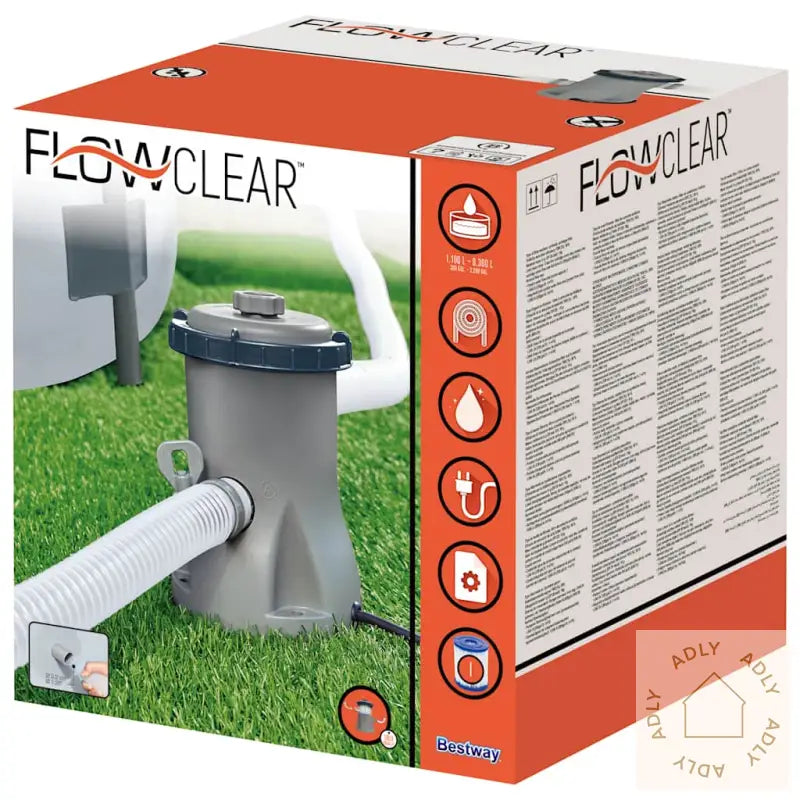 Bestway Filterpumpe For Basseng Flowclear 330 Gal