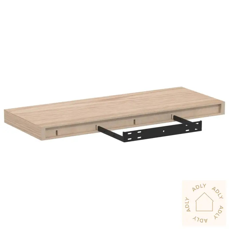 Flytende Hyller 2 Stk 60X23,5X4 Cm Konstruert Tre