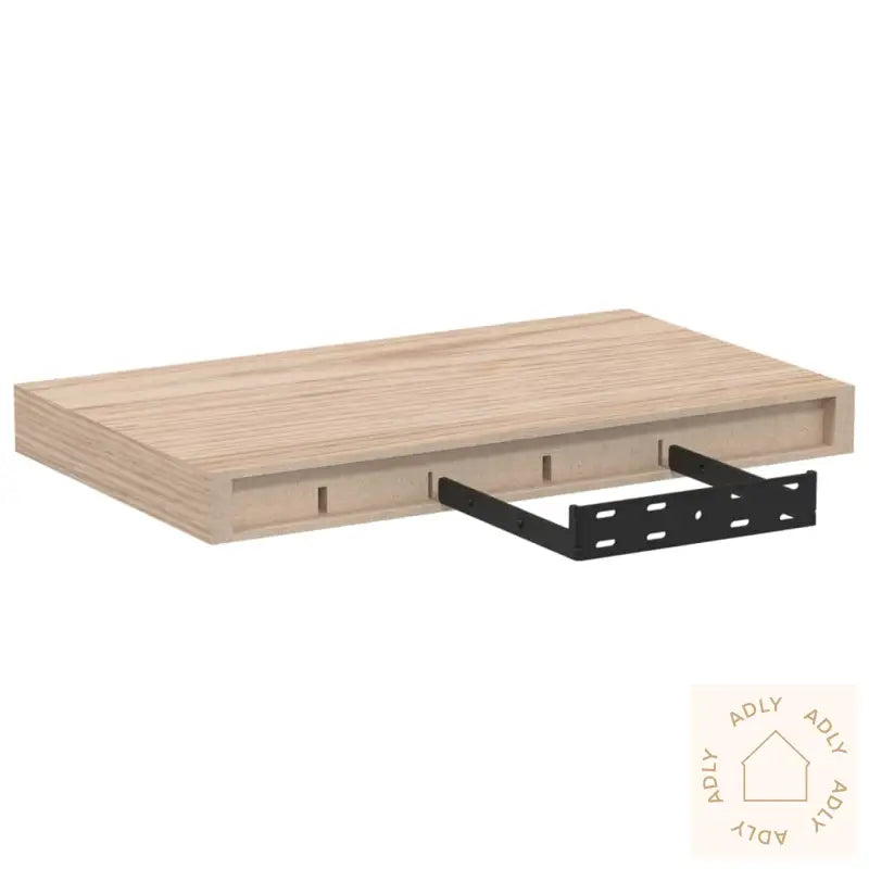 Flytende Hyller 2 Stk 40X23,5X4 Cm Konstruert Tre