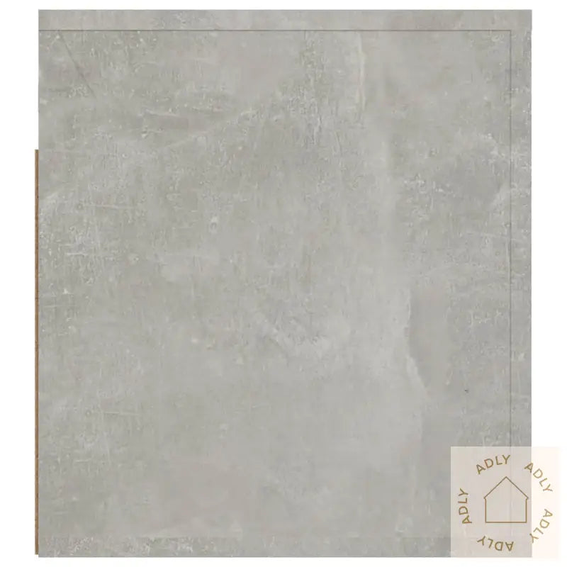 Veggmonterte Nattbord 2 Stk Betonggrå 50X36X40 Cm