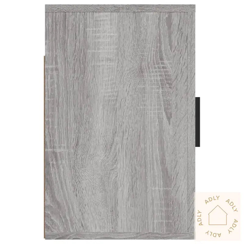 Veggmonterte Nattbord 2 Stk Grå Sonoma 50X30X47 Cm