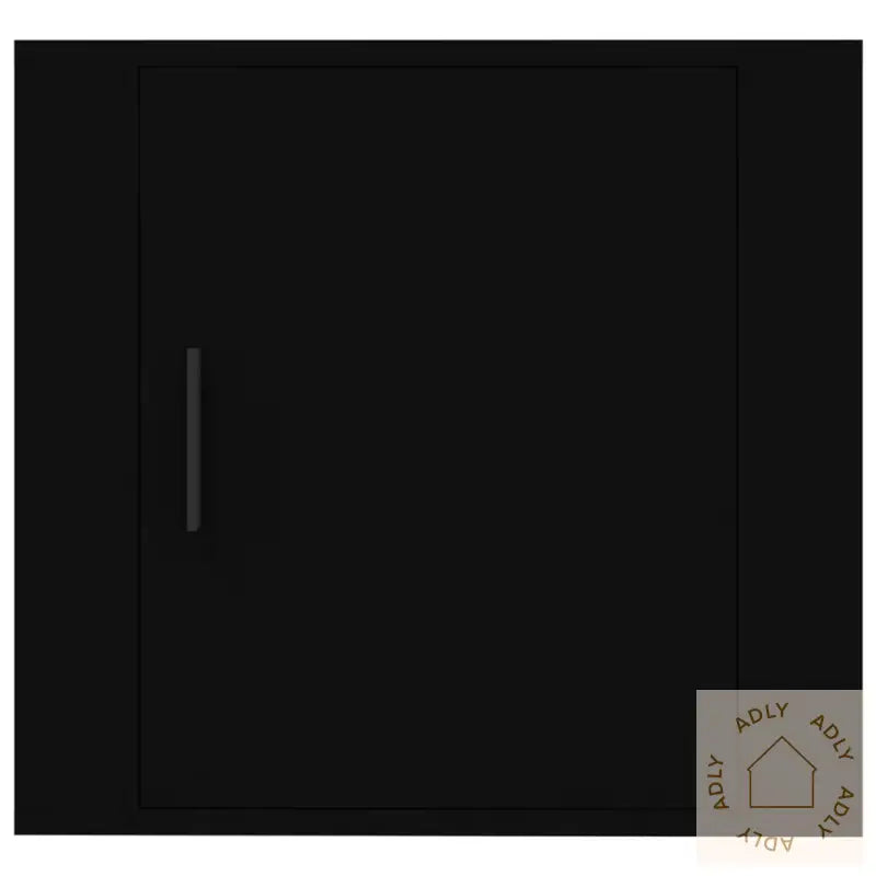Veggmonterte Nattbord 2 Stk Svart 50X30X47 Cm