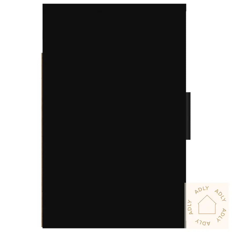 Veggmonterte Nattbord 2 Stk Svart 50X30X47 Cm