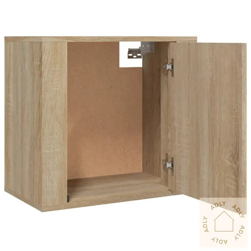 Veggmonterte Nattbord 2 Stk Sonoma Oak 50X30X47 Cm