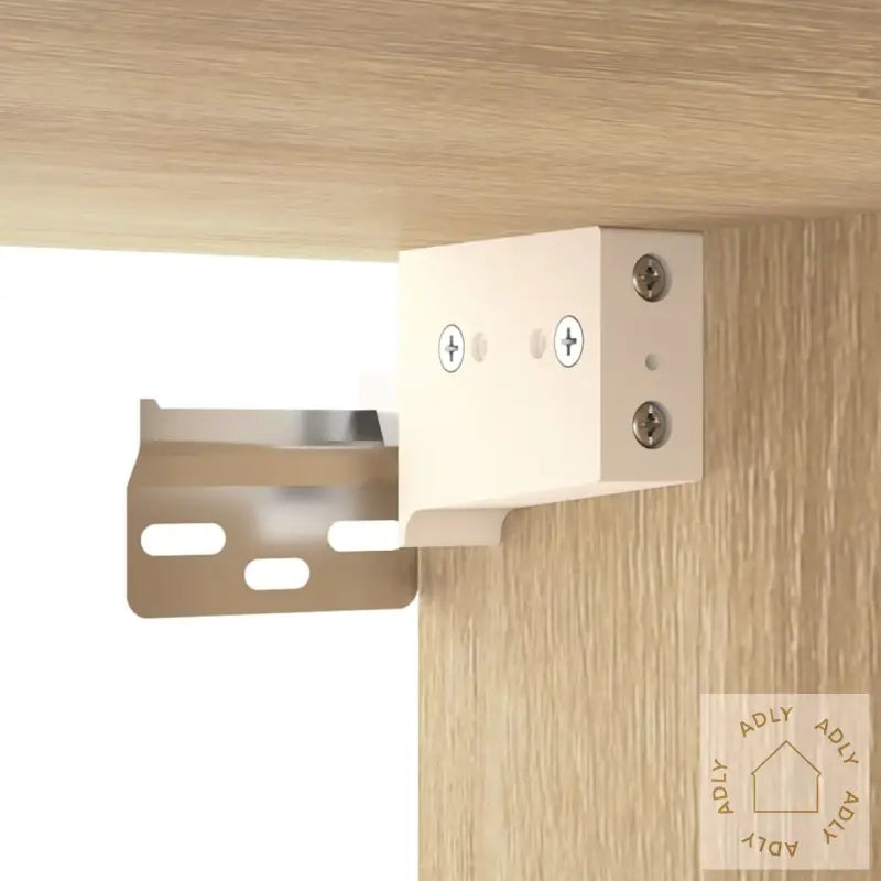 Veggmonterte Nattbord 2 Stk Sonoma Eik 50X36X40 Cm