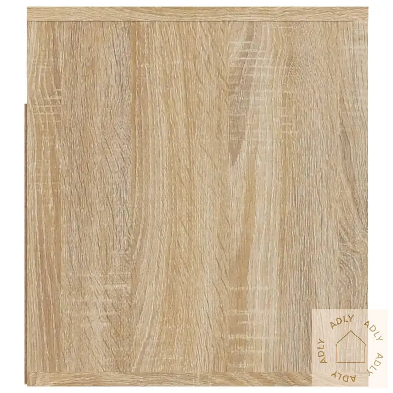 Veggmonterte Nattbord 2 Stk Sonoma Eik 50X36X40 Cm