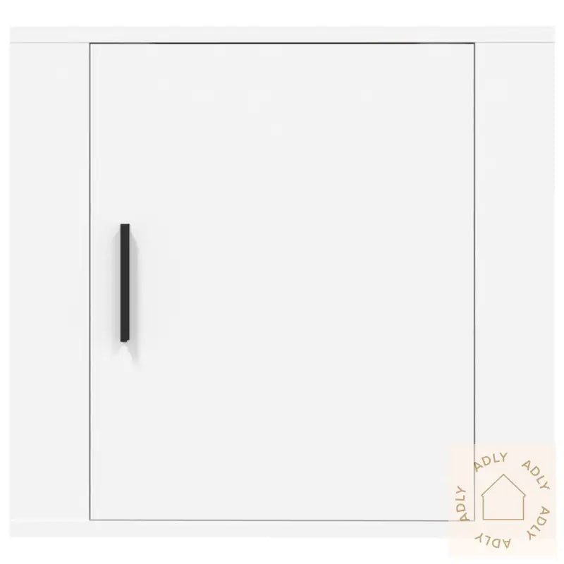 Veggmonterte Nattbord 2 Stk Hvit 50X30X47 Cm